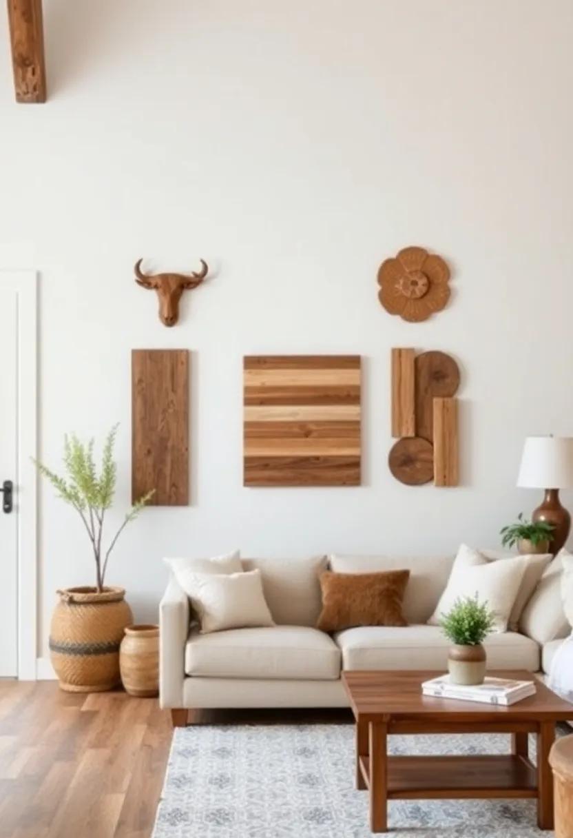 Mixing Modern Design with Rustic Charm in Wall Decor