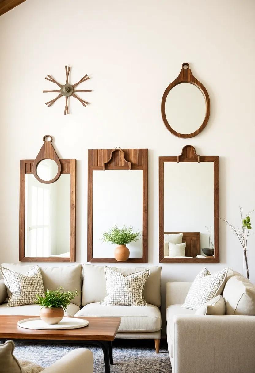 Rustic Mirrors: Reflecting⁣ Style⁣ and space ‌in Your Farmhouse‍ Interior