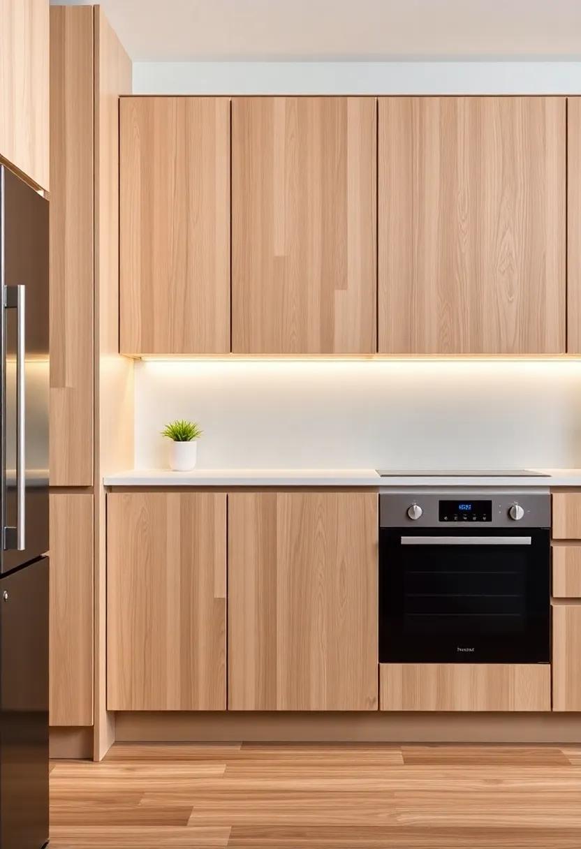 Transform Your Kitchen ‌Aesthetic With Sleek Flat Panel Wood Finishes