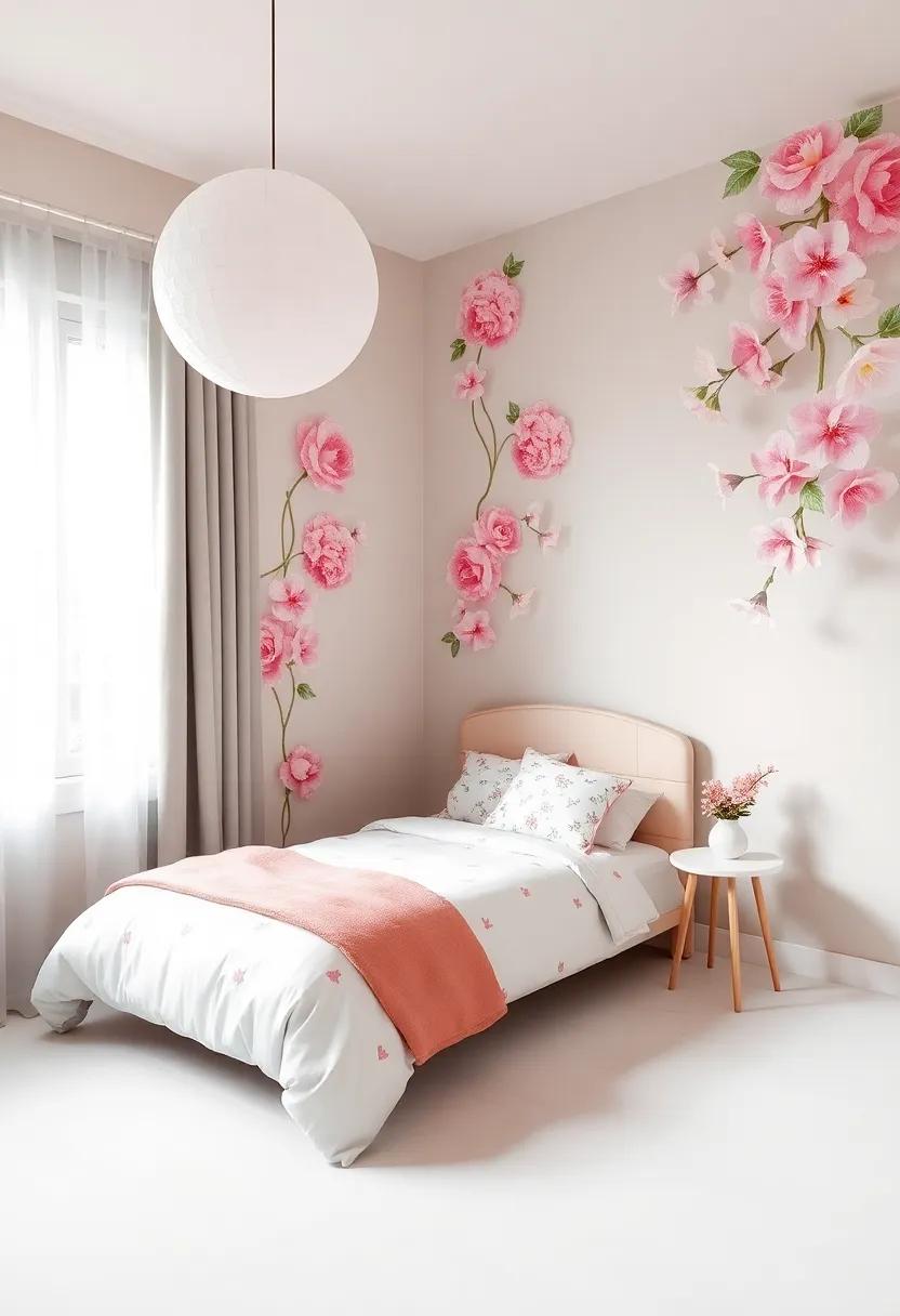 Blooming Inspiration: Embracing Floral Themes to Enchant Girls' Rooms