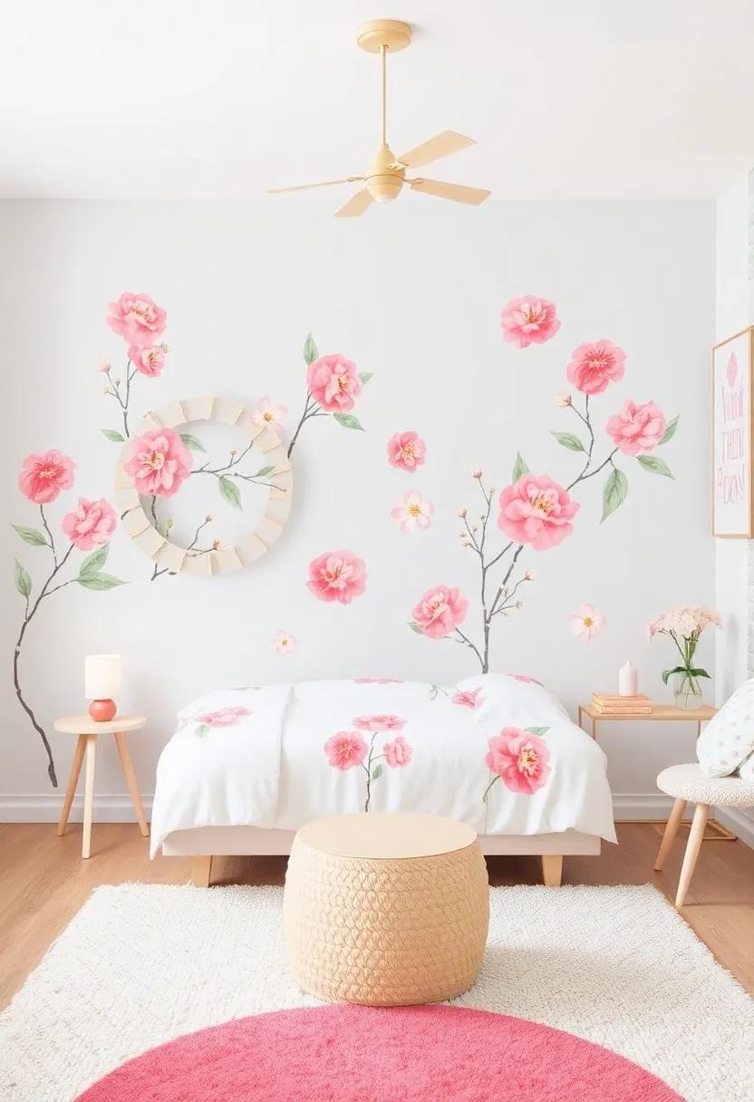 Celebrating Timeless​ Floral Themes in Girls' ⁤Rooms: From Childhood to Teen