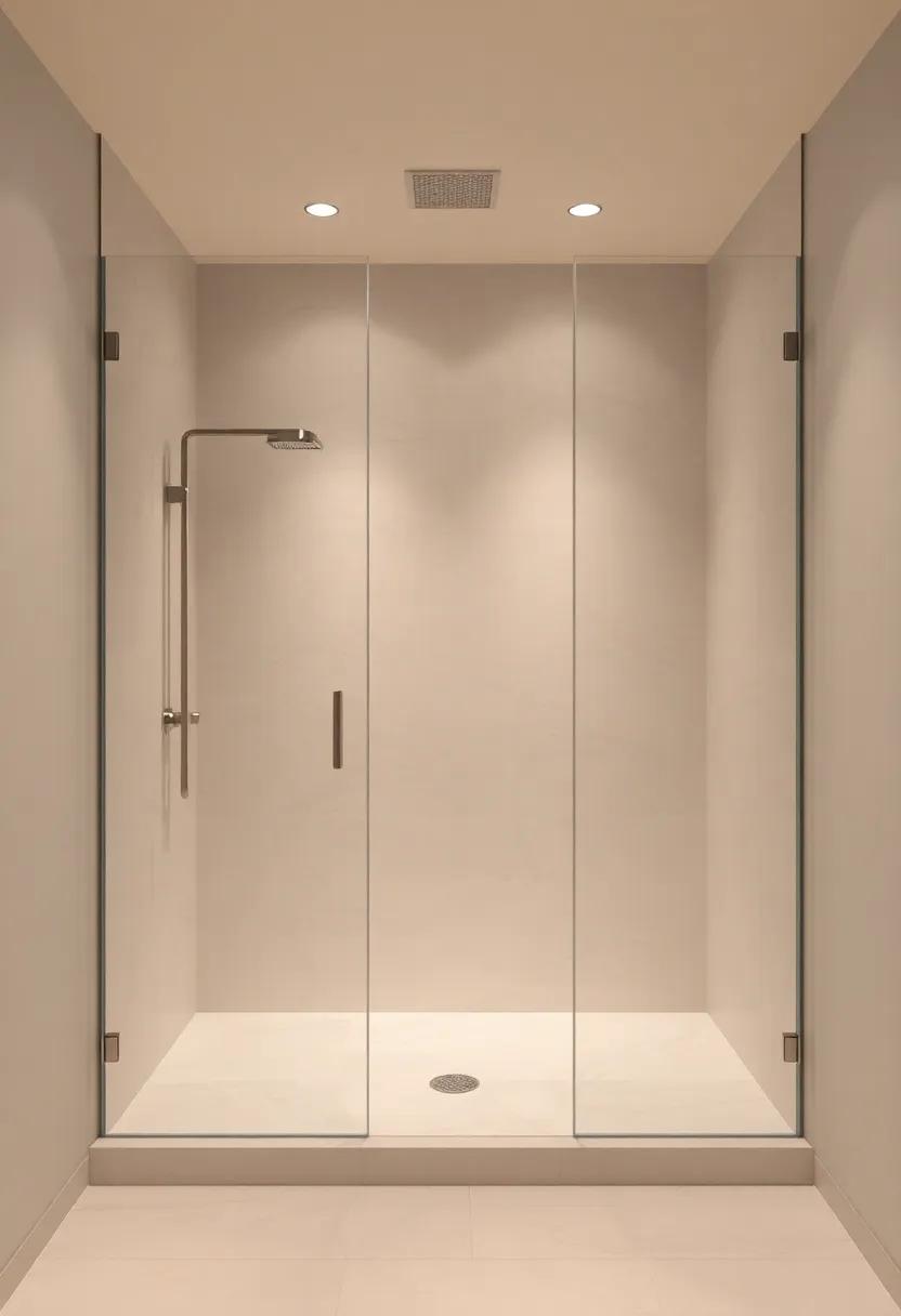 Maximize Space with a Walk-In Frameless Shower Concept