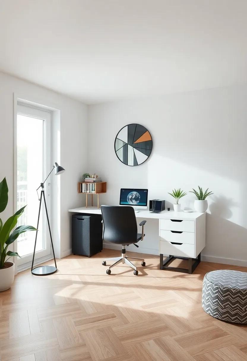 Reflecting Personality Through Geometric Style In Your Home Office