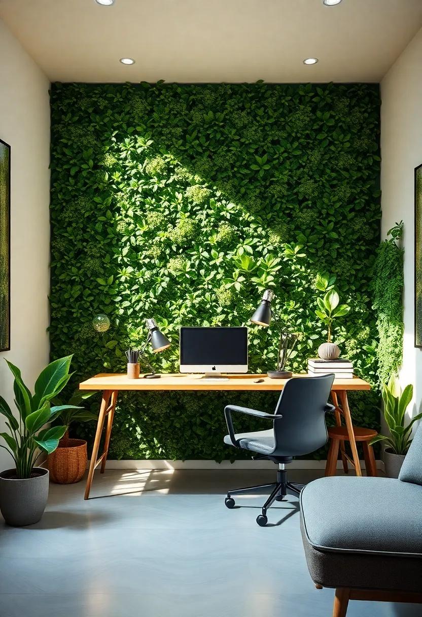 Personalizing​ Your Green Wall ⁤with unique Decor