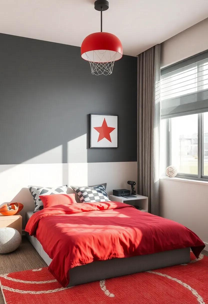 Youthful Energy: ‍Incorporating ⁣Sports and Hobbies into ⁤Room Design