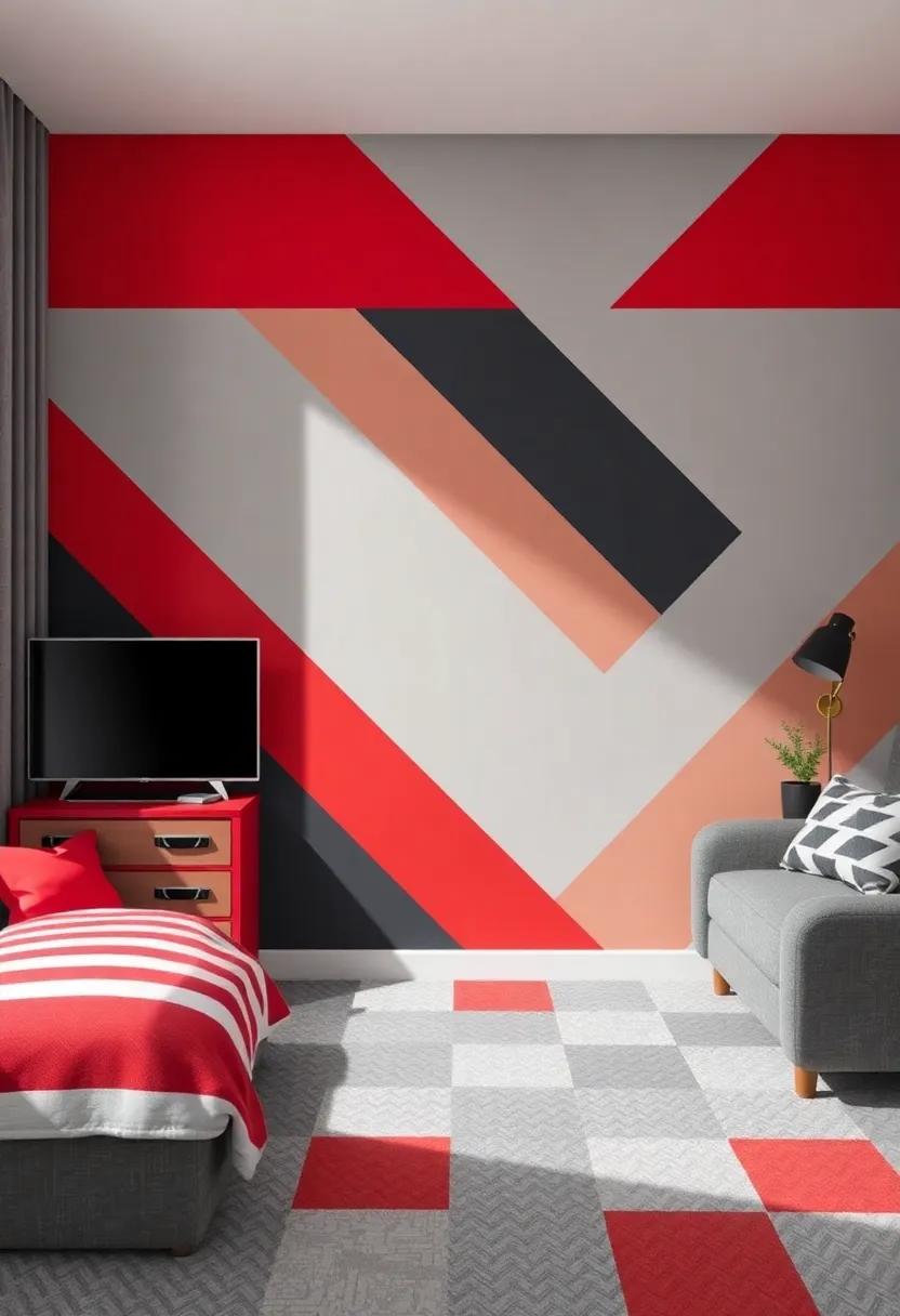 Dynamic Play of⁢ Patterns: Mixing Stripes, Geometric ​Designs, and ‌Textures