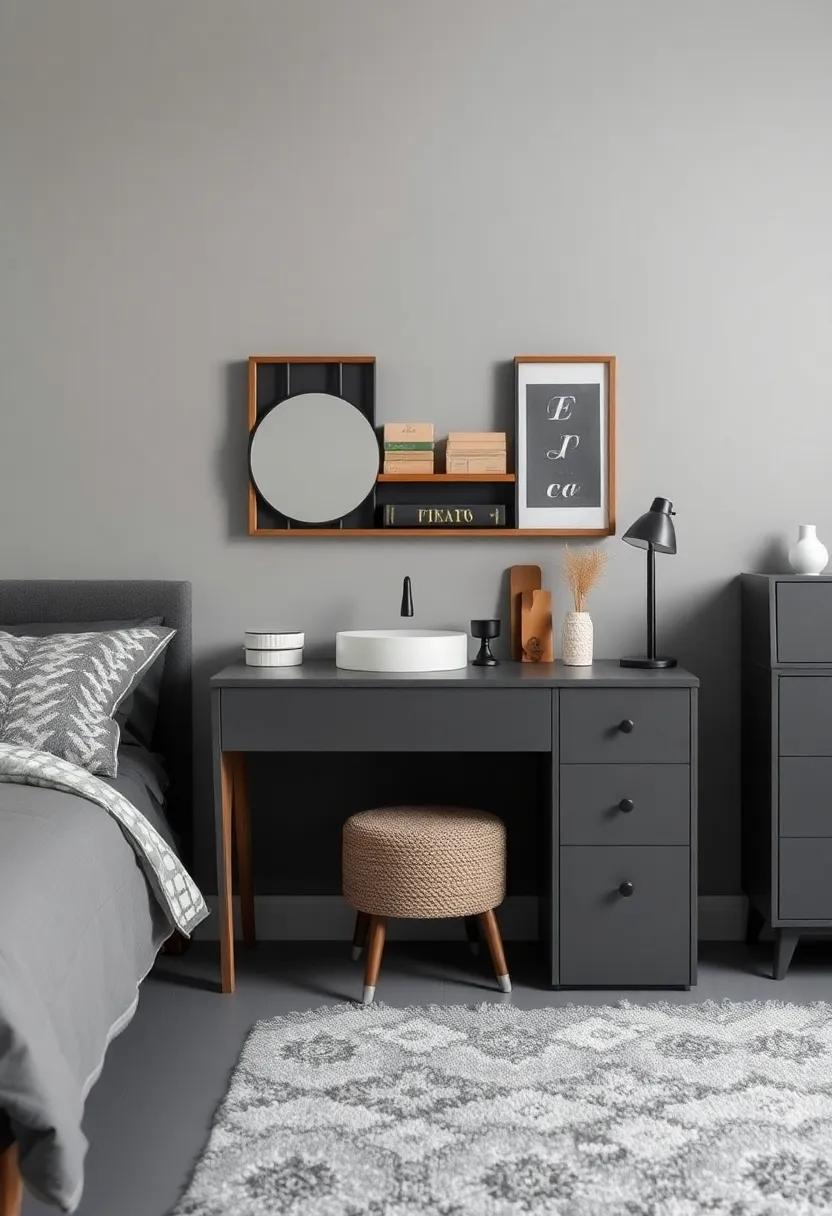 Blending ‍Styles: Mixing Modern and Vintage Elements in a⁢ Grey⁣ Space