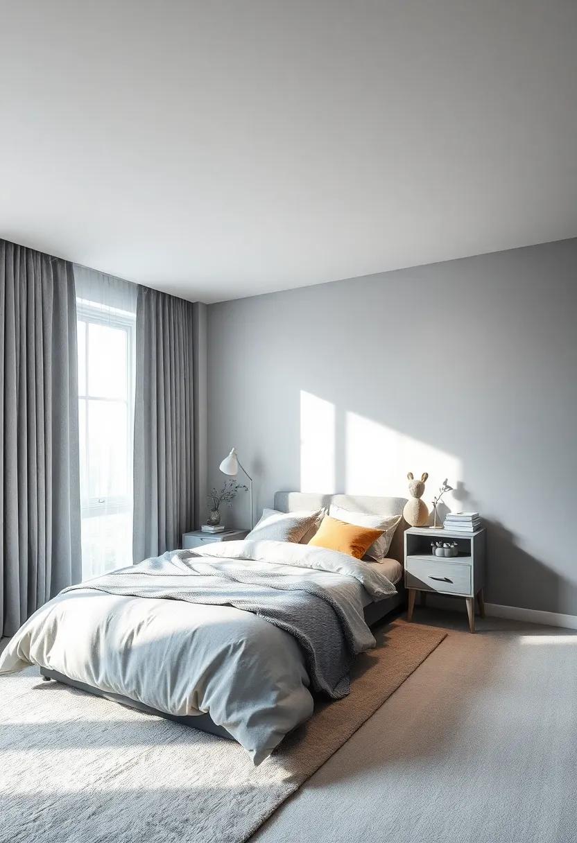 Layering Light: The Impact of ‌Lighting Choices in a Grey-Themed Room