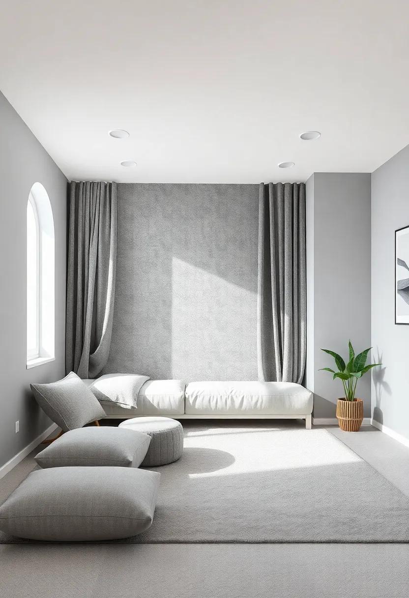 Textures ⁣That Matter: Enhancing a Grey Room with‍ Fabrics and Materials