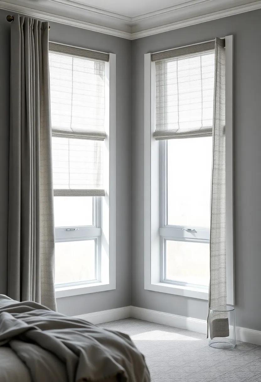 Window Treatments ⁣that‌ Elevate: curtains ⁤and Blinds to Enhance ⁤Grey Interiors