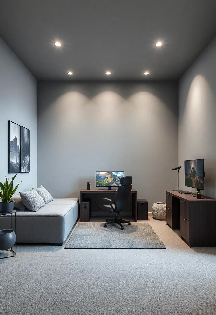 Youthful gaming Zones: ‌Designing a Grey Room for Gaming and ​Relaxation