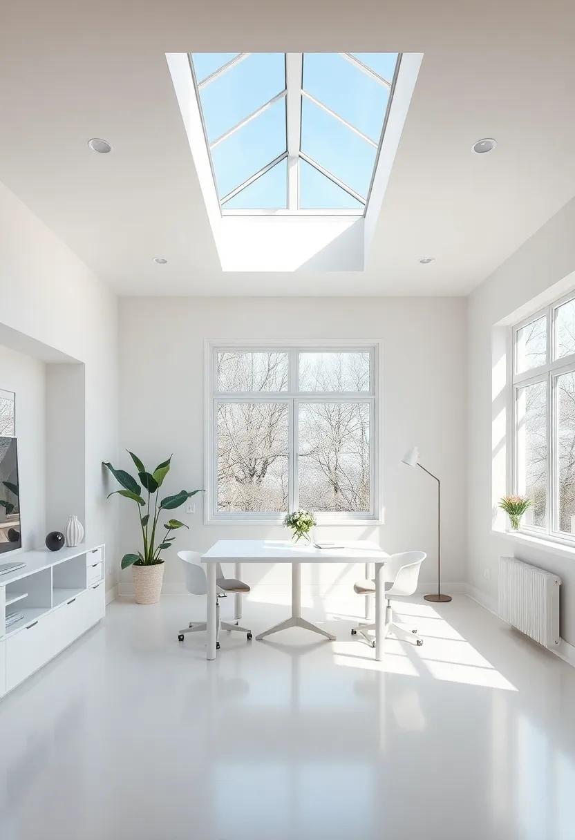 Embracing Natural Light⁤ Through Large Windows and ‌Skylights