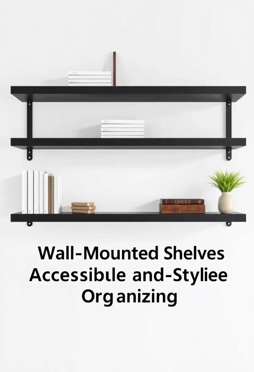 Utilizing Wall-Mounted Shelves for Accessible and ‍Stylish Organizing