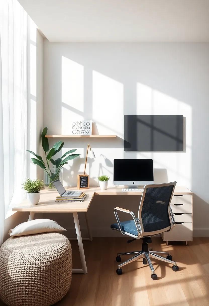 Creating a Welcoming Atmosphere with Natural Light in Your Dual workspace