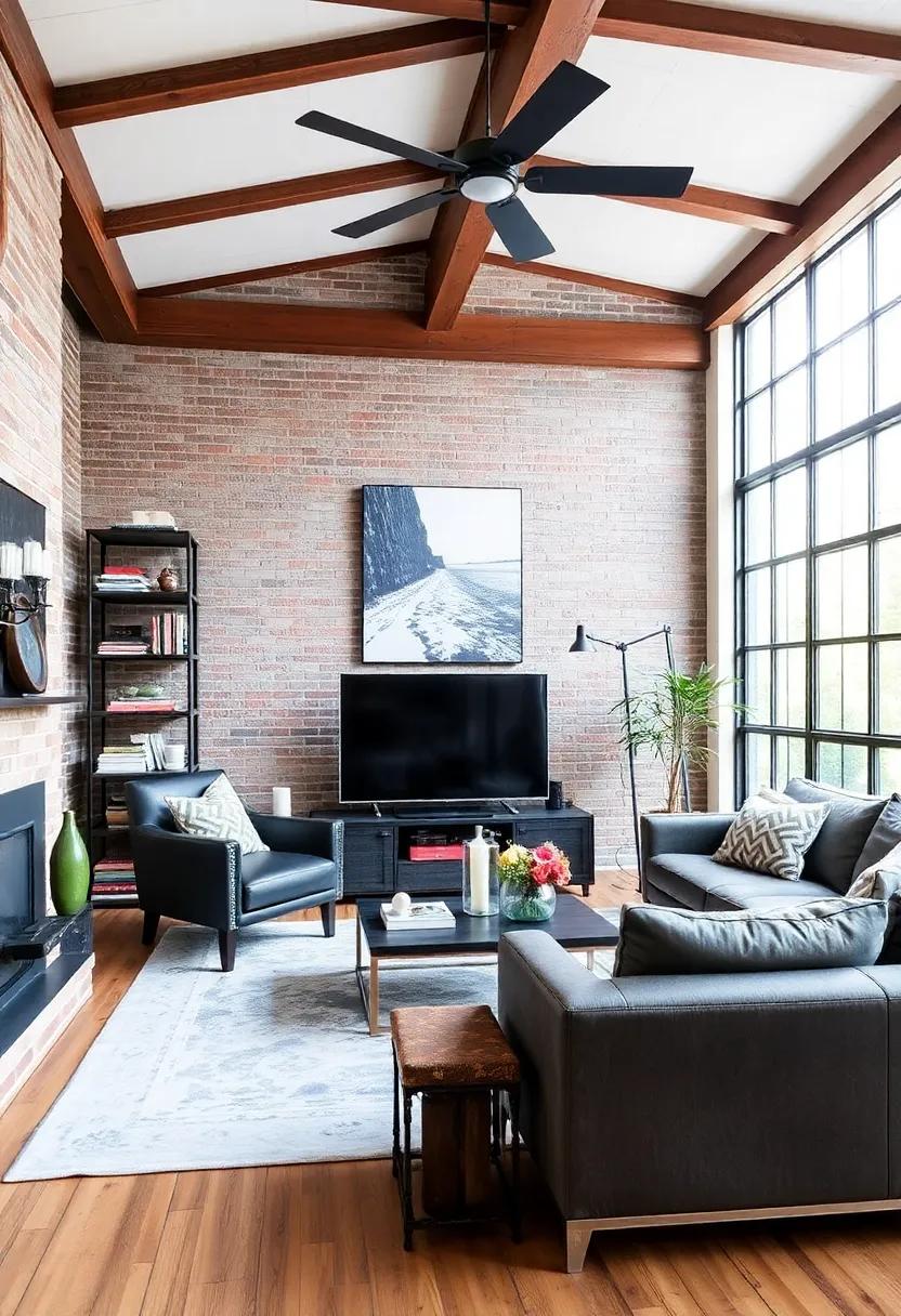 Exposed Brick ‌Walls: The heart of Industrial Style