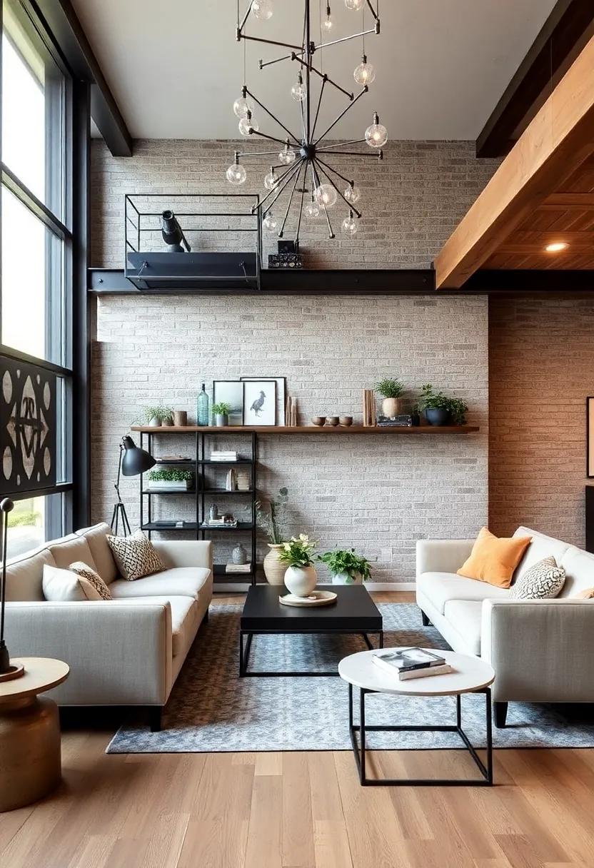 Tips for Small spaces:⁣ Achieving ​Industrial Style in Tight Quarters