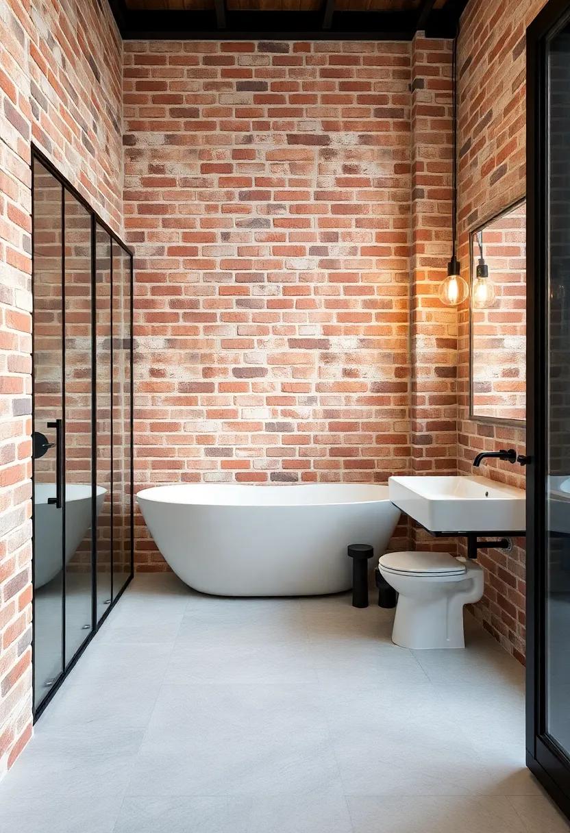 embrace ⁤Raw Elegance with Exposed Brick Walls ⁣for a Timeless Look