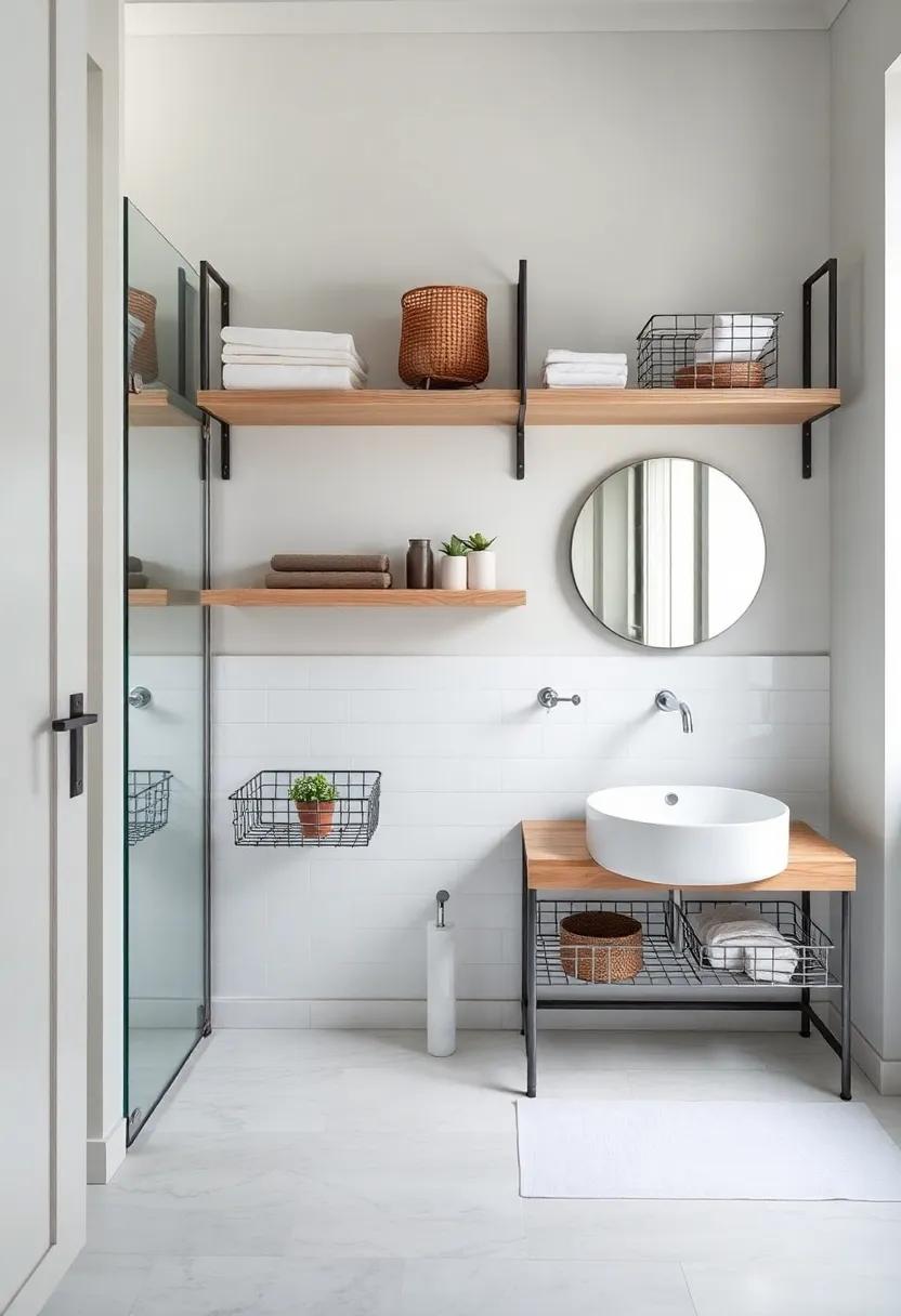 Explore ​Unique ‌Storage Solutions with Open Shelving ​and⁤ Wire Baskets