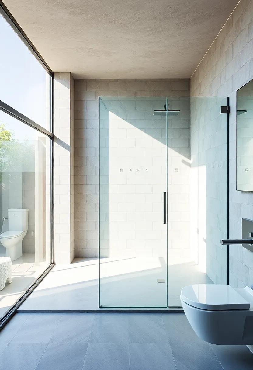 Creating ​Flow Between Indoor​ and​ outdoor Spaces with ‌Glass Showers