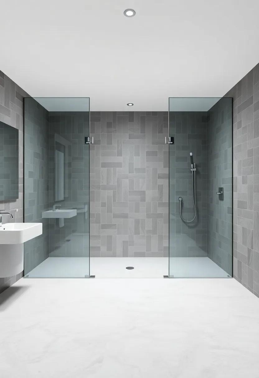 Embracing‌ Open Spaces: The Appeal of Glass Showers‌ in Modern Interiors