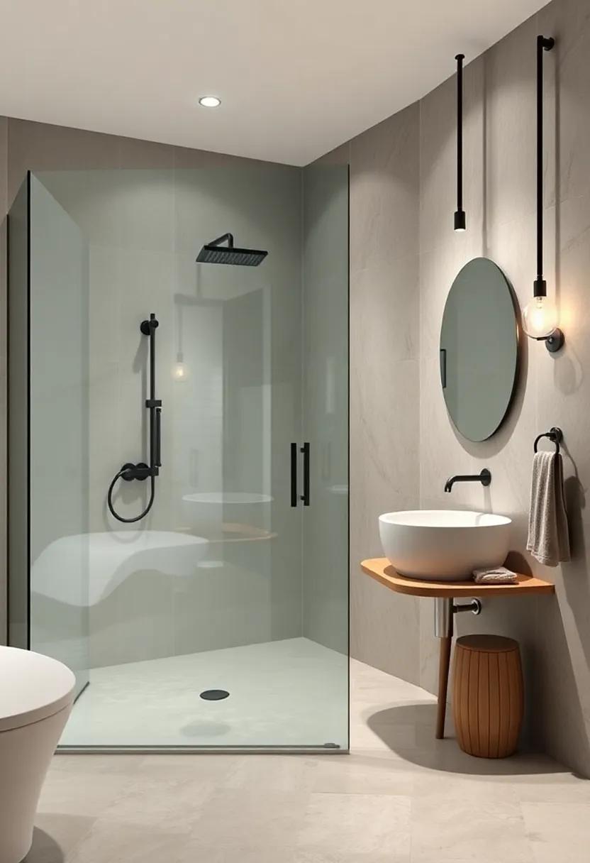 imagining Your⁤ Ideal Space: Visions of⁣ Glass ​Showers and Industrial Chic