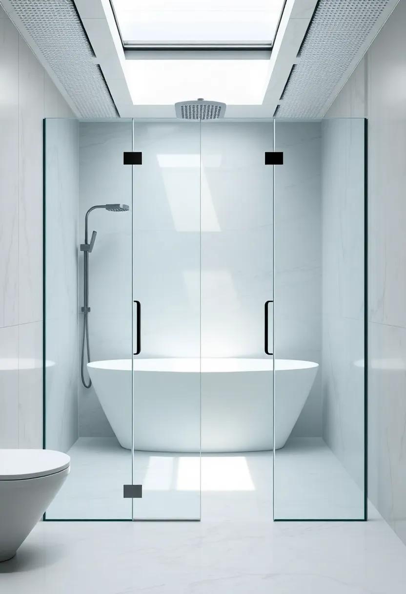 The Role of Natural Light in Enhancing Industrial Glass ‍Shower‌ Designs