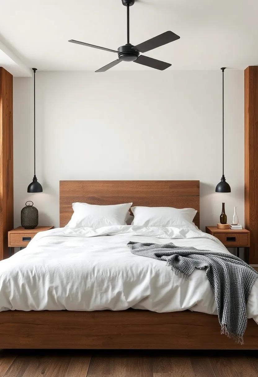 Embracing Raw Materials for a Rustic​ Charm in​ Industrial Bedrooms