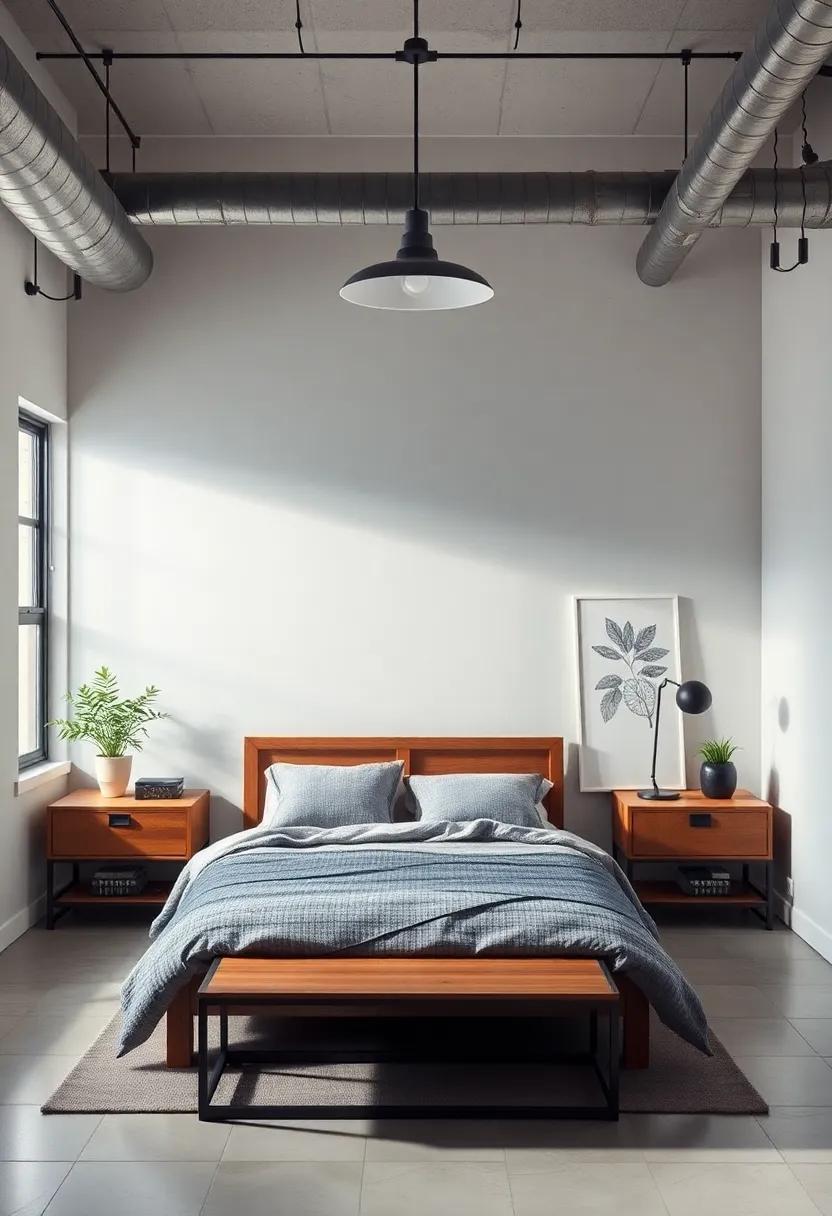 Embracing ​Industrial Aesthetics in Teen Boy’s Loft Spaces