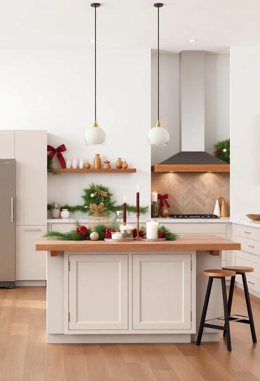 Rustic Elegance: ‌incorporating Natural elements into Your Christmas Island ⁢Design