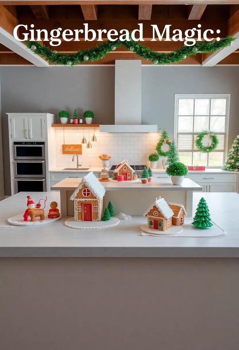 Gingerbread​ Magic: Incorporating Gingerbread Houses into Your ⁤Holiday Decor