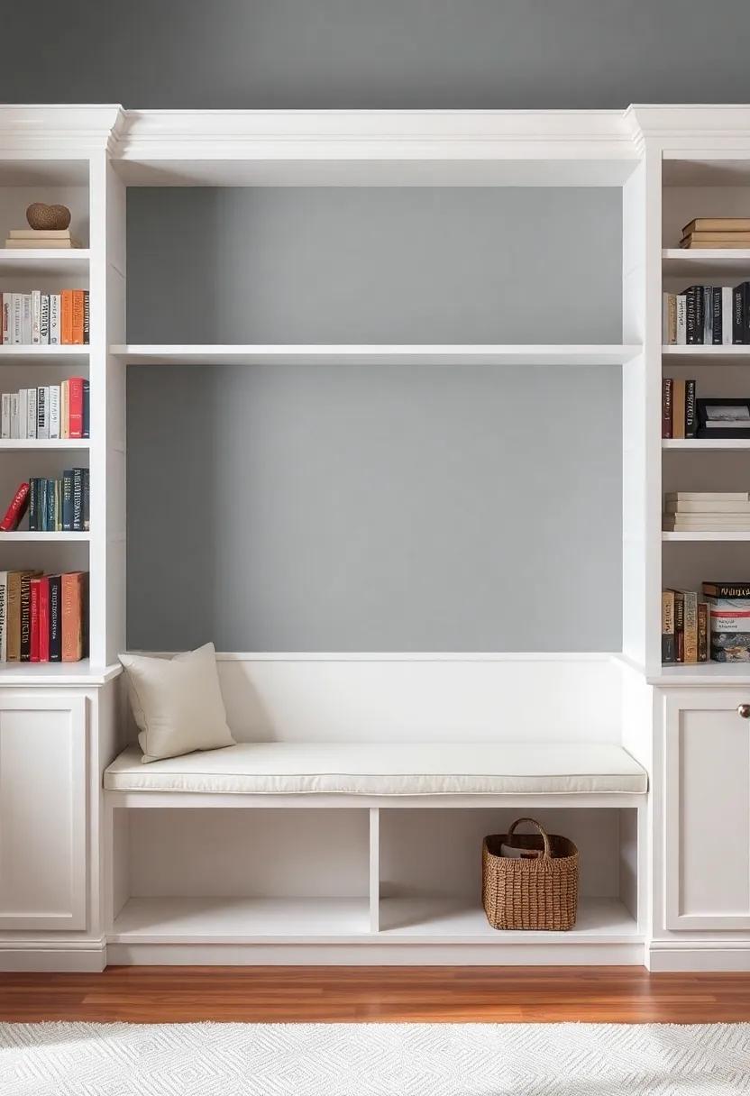 crafting Cozy Nooks ⁤with Built-In Bookcase Seating Ideas