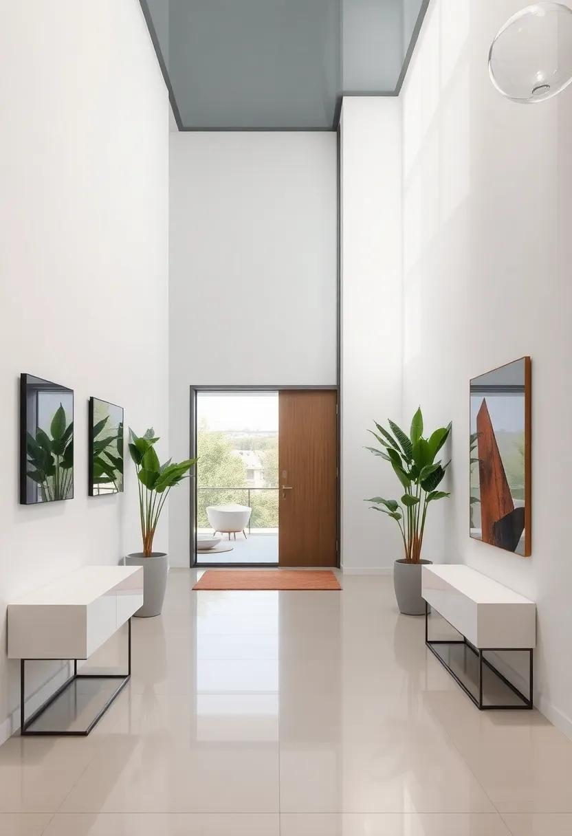 Integrating Smart Technology for a Contemporary Entryway Experience