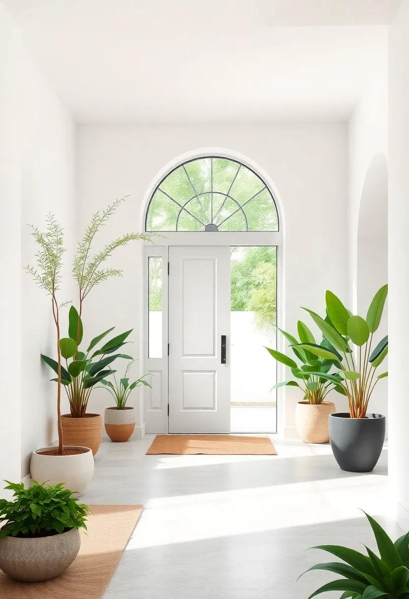 The Role of Greenery in Making Large Entryways Inviting and ⁣Fresh