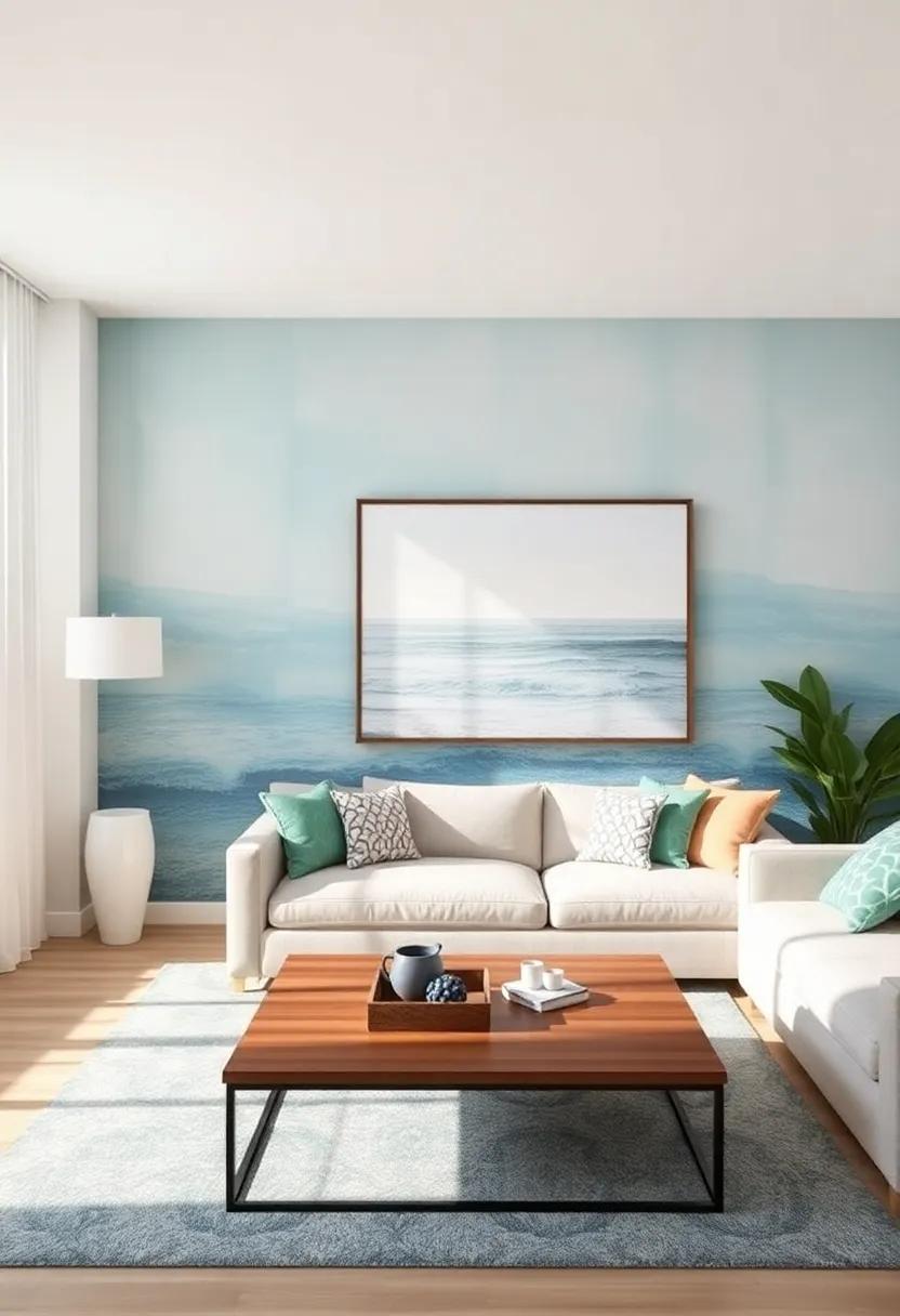 Coastal Vibes: Designing an Accent Wall Inspired by⁣ the Beach