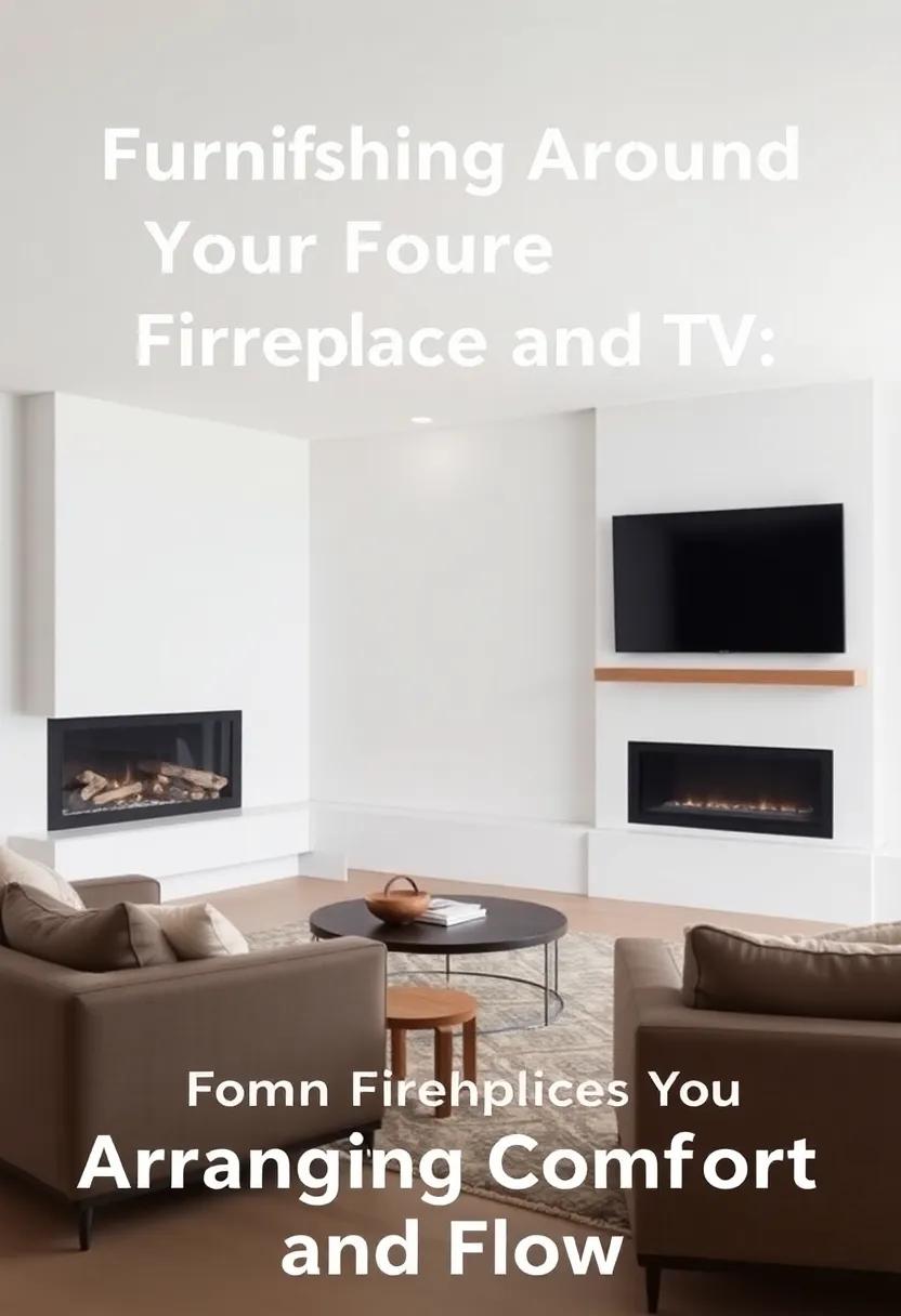 Furnishing ⁣Around Your Fireplace and TV: Arranging for Comfort and⁣ Flow