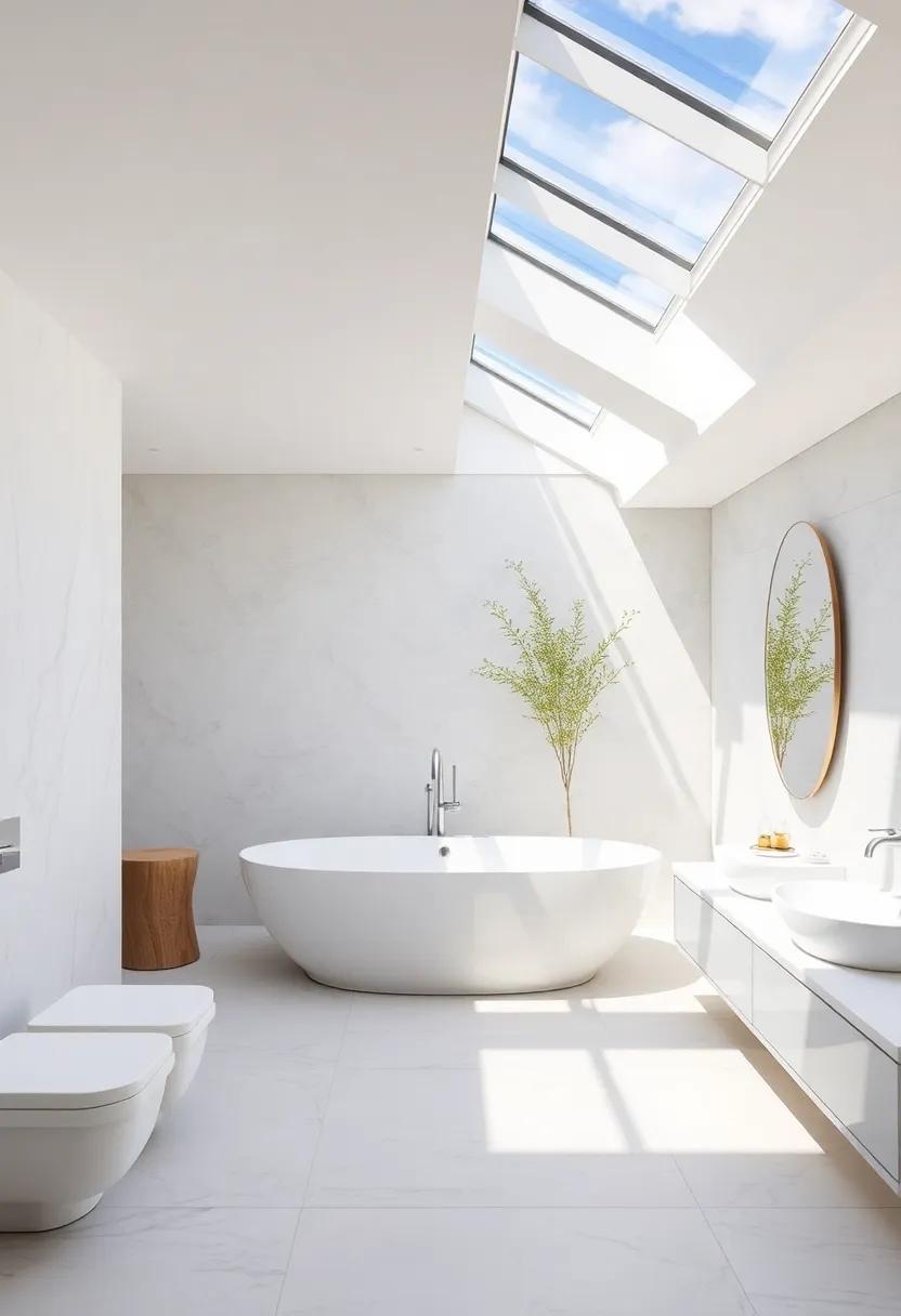 Stunning Skylight Designs That Transform Your ​Bathing Experience into ⁣Bliss