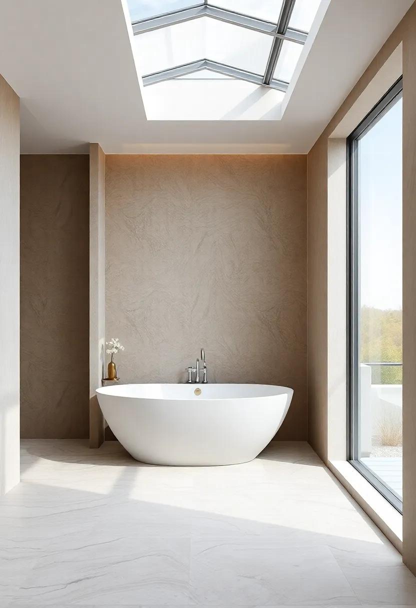 Textures That Soften the Space: ⁢Choosing Materials for a Luxurious Bathroom