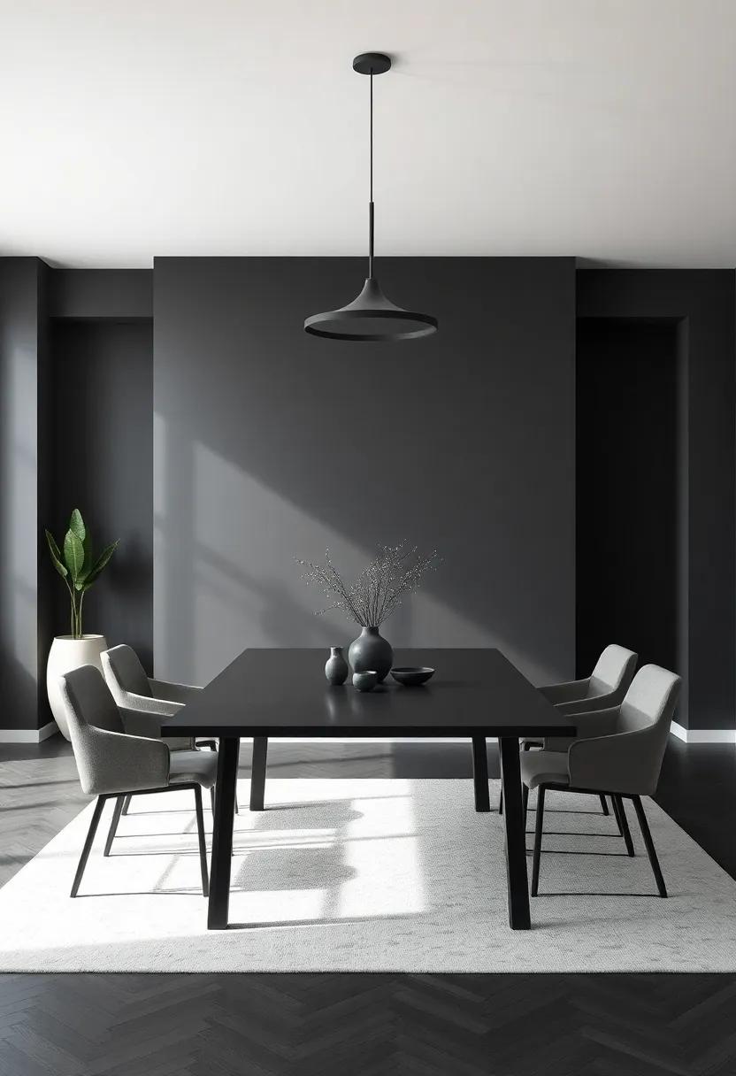 inviting Warmth layering Textures ​To Soften The Matte Black Effect