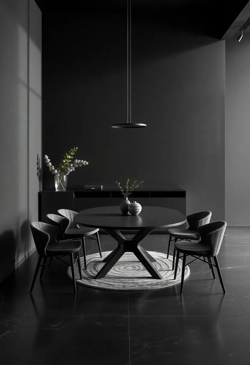 Cultural Inspiration Drawing From Global Design trends In Matte Black