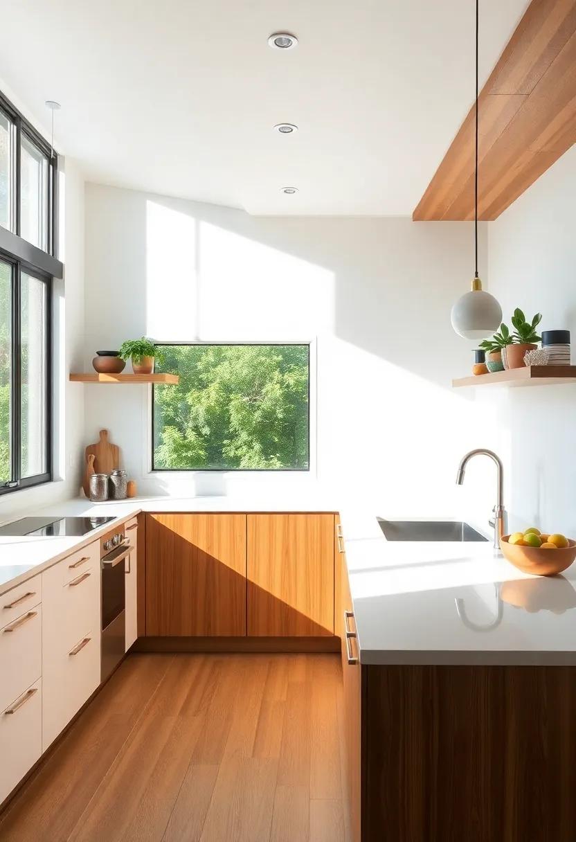 Bringing the Outdoors In: Incorporating natural​ Elements in Mid-Century Kitchens