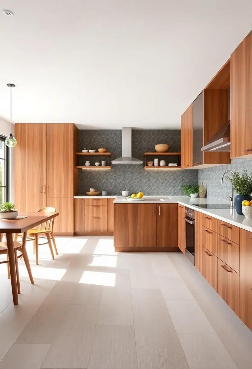 Flooring⁣ Options ⁣That Complement the Mid-Century Modern Kitchen