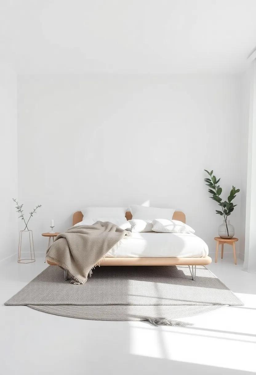 Dressing Your Floor: Minimalist Rugs that ⁢Anchor Your Bedroom‍ Aesthetics