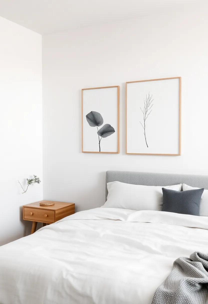 selecting Wall Art that Enhances Simplicity Without Overwhelming ​the Space