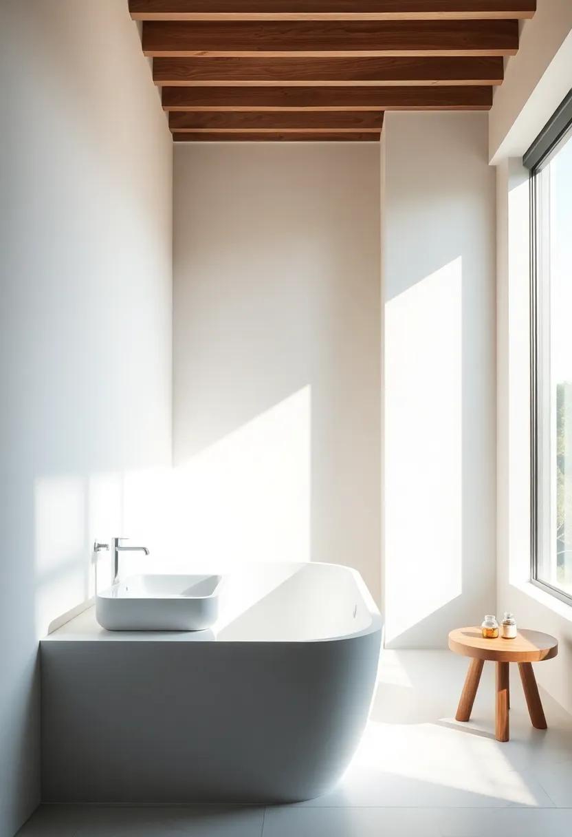 Light​ and Airy Atmosphere:⁤ Harnessing Natural light in Contemporary Bathrooms