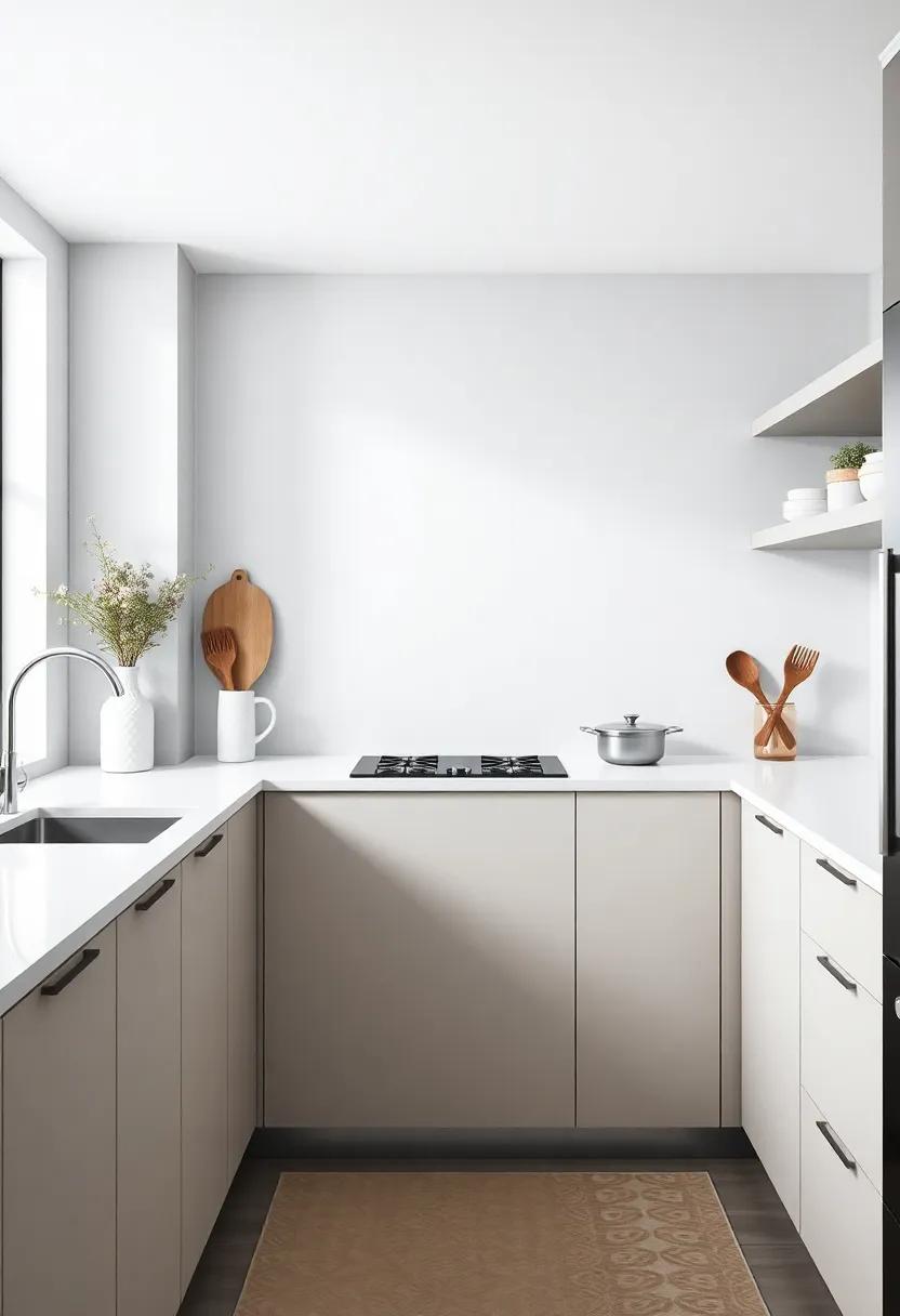 Streamlined Countertops: A clutter-Free Cooking Space