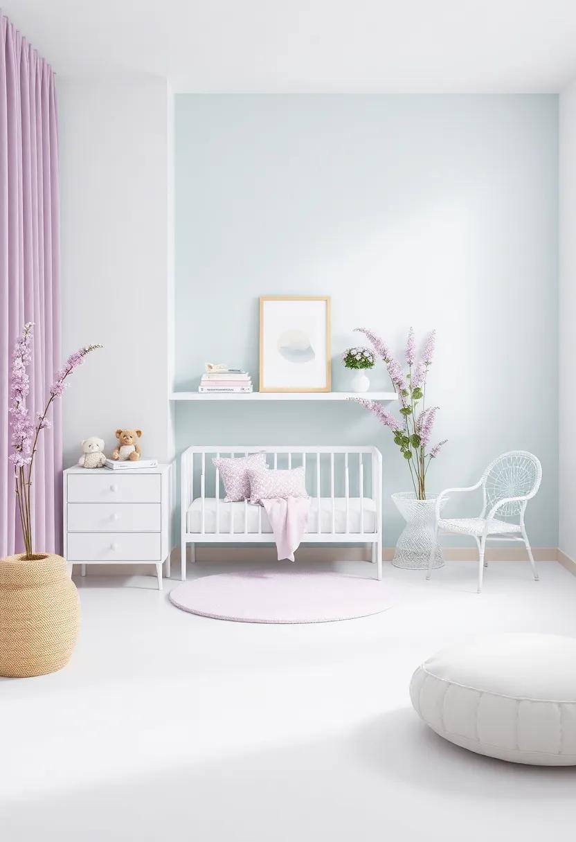 Embracing Minimalism: The Beauty Of Less In Mint And Lavender Design