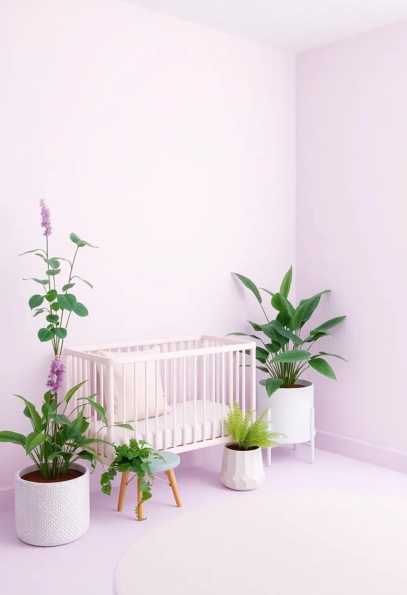 Incorporating Nature: The Power Of Plants In A Mint And Lavender space