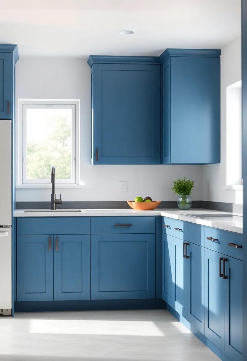 Bringing in Nature: How Blue Cabinets Enhance‌ Natural Light in your ‍Kitchen