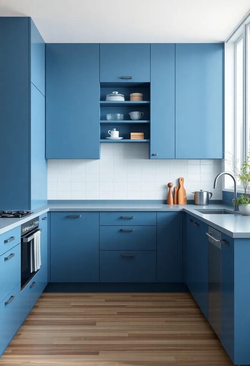 Eco-Friendly Choices: Sustainable Options for your Blue Kitchen