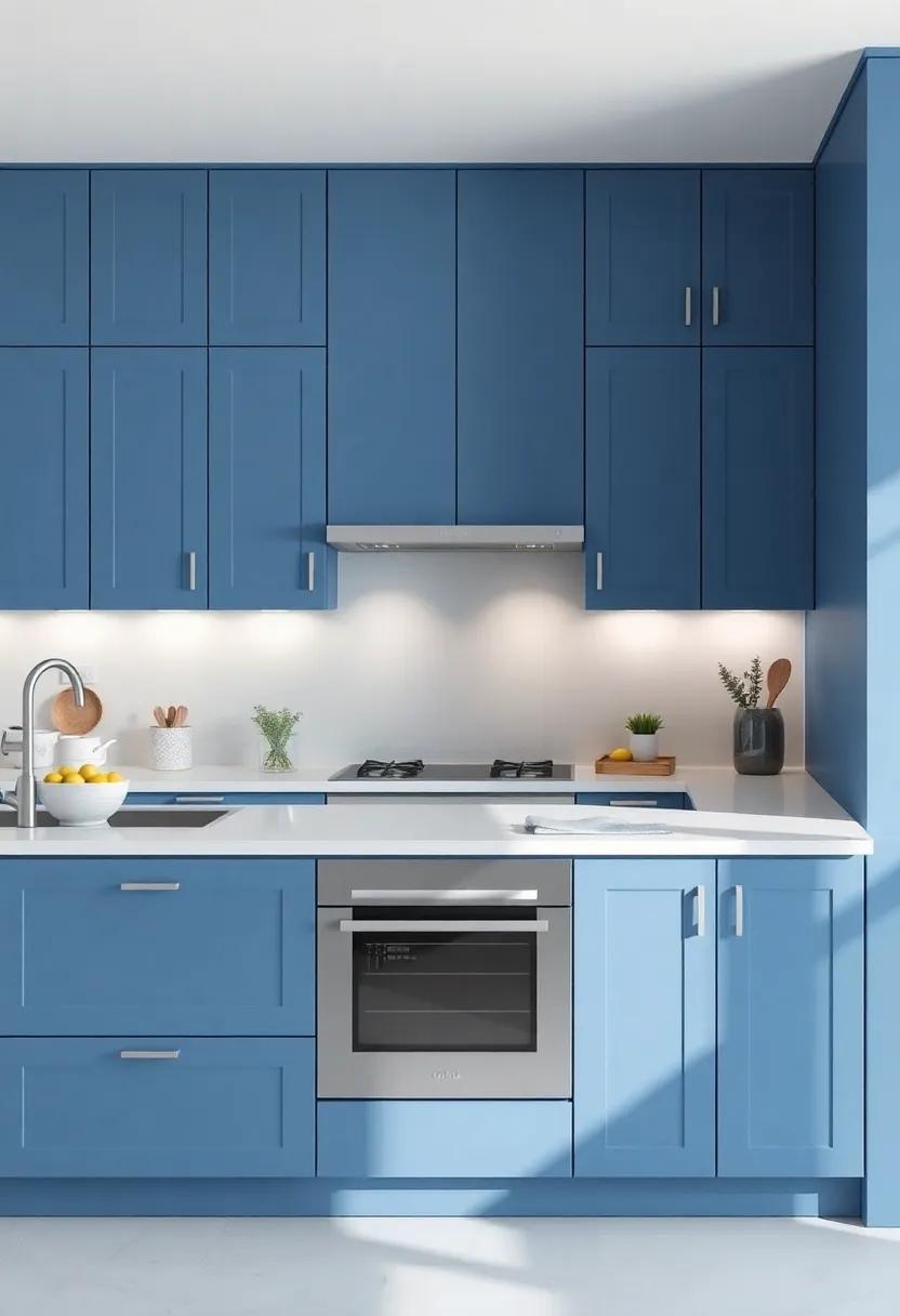 Showcasing Creativity: Unique ‍Designs and‍ Styles⁣ for Blue Kitchen Cabinets